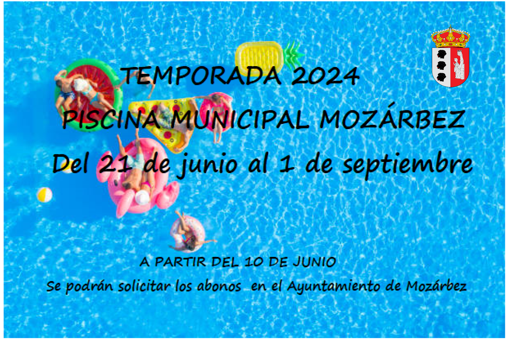 TEMPORADA 2024 – PISCINA MUNICIPAL