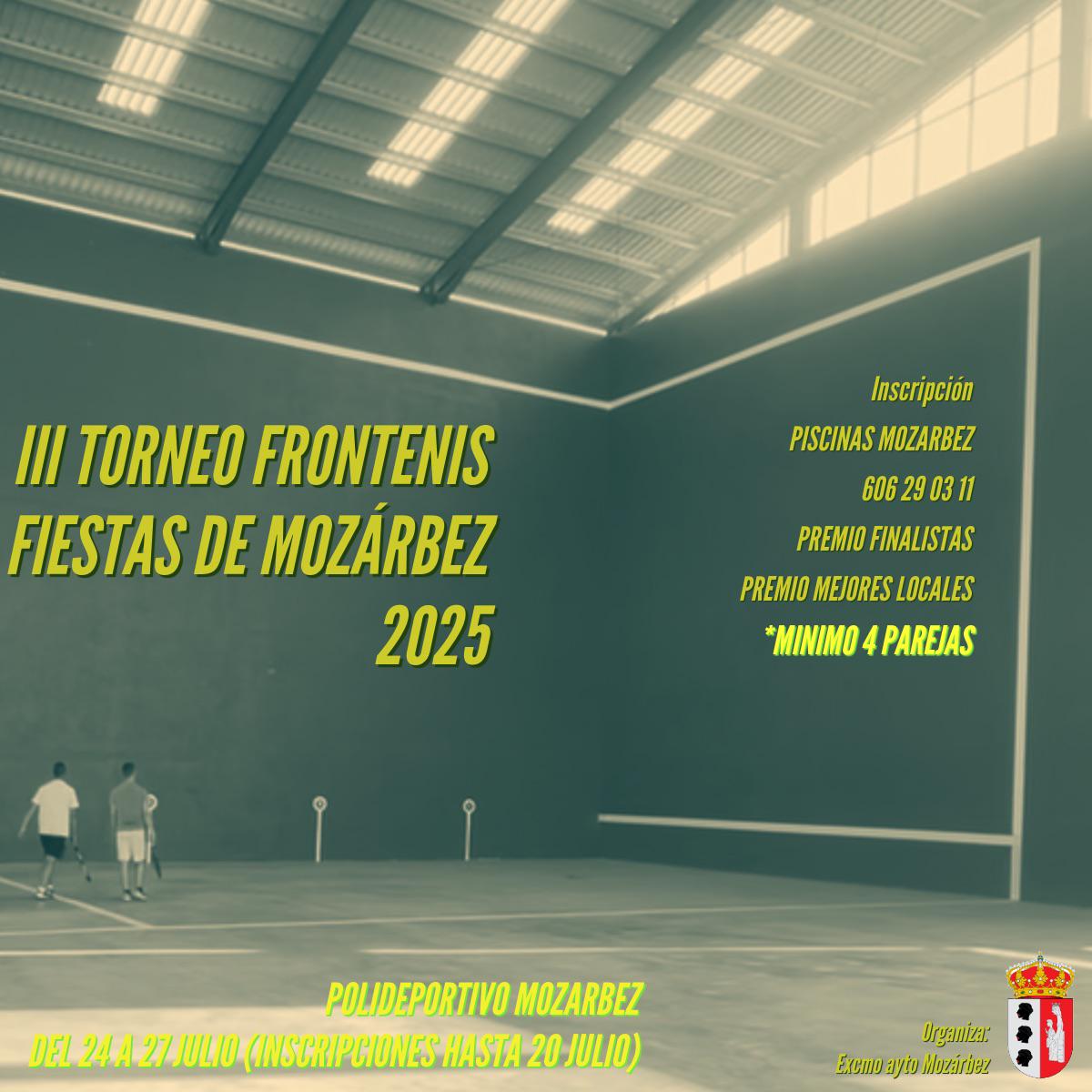 III TORNEO FRONTENIS